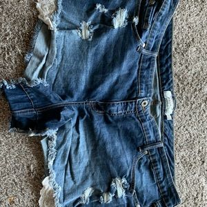 Torrid shorts with beaded lace detail